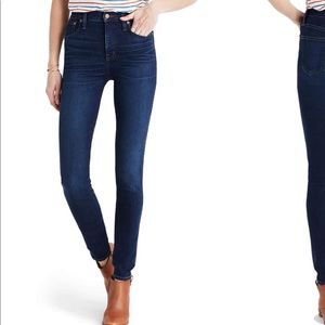 Madewell high rise skinnies
